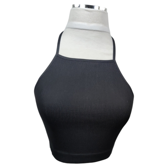 Zenana Outfitters Other - NEW Zenana S/M Black Crop top